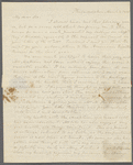 Letter from Edward Coles