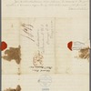 Letter from Edward Coles