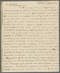 Letter from Thomas McCleland