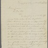 Letter from Joseph Wood