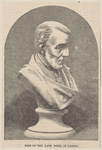 Bust of the late duke, in Parian
