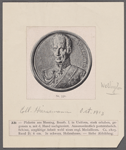 Medal depicting the Duke of Wellington and imprinted with "Wellington"