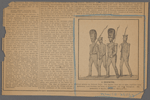 A deserter. Political cartoon by Richard Doyle. The figures from left to right, represent Lord Melbourne, Lord Durham, the Duke of Wellington and Lord Brougham. (By permission of Messrs. Longmans, Green & Co.)