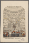 Funeral of the Duke of Wellington in St. Paul's.