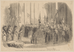 Funeral of the late Duke of Wellington.--Entrance of the procession into St. Paul's Cathedral.--(See next page.) Generals carrying batons.