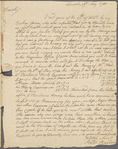 Letter from Richard Barbour