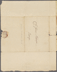 Letter from Richard Barbour