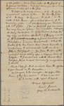 Letter from George Lee Turberville