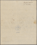 Letter from Andrew Shepherd