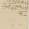 Letter from George Nicholas