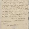 Letter from George Lee Turberville