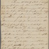 Letter from William Cavenough
