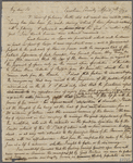 Letter from George Lee Turberville