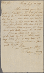 Letter from Fontaine Maury