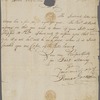 Letter from Thomas Goodwin
