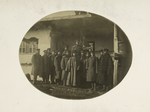 Clergyman and Russian officers