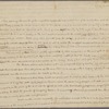 Draft of a letter to unknown correspondent