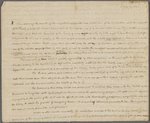 Draft of a letter to unknown correspondent