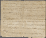 Draft of a letter to unknown correspondent