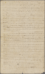 Draft of a letter to unknown correspondent