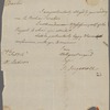 Letter from Jared Ingersoll