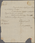 Letter from Jared Ingersoll
