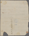 Letter from Jared Ingersoll