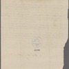 Letter from Henry Dohrman