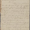 Letter from James Yard