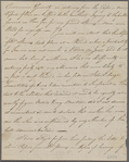 Letter from James Yard