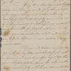 Letter from James Yard