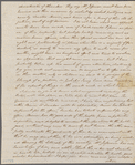 Letter from Ebenezer Potter