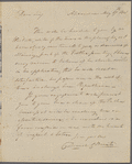 Letter from Daniel C. Brent