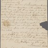 Letter from Samuel Morse