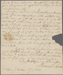 Letter from Samuel Morse