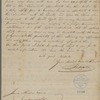 Letter from John M. Forbes