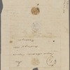 Letter from John Minor