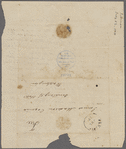 Letter from John Minor