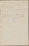 Letter from Caesar A. Rodney