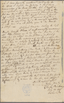 Letter from Charles Pinckney