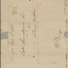 Letter from Francis Preston