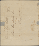 Letter from Francis Preston