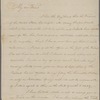 Letter from William Thornton
