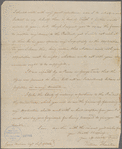 Letter from William Thornton