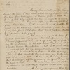 Letter from John Morton