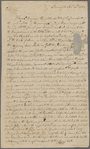 Letter from Moses Robinson