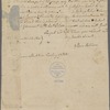 Letter from Moses Robinson