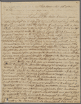 Letter from Noah Webster