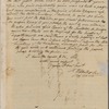 Letter from Noah Webster