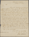 Letter from James Madison